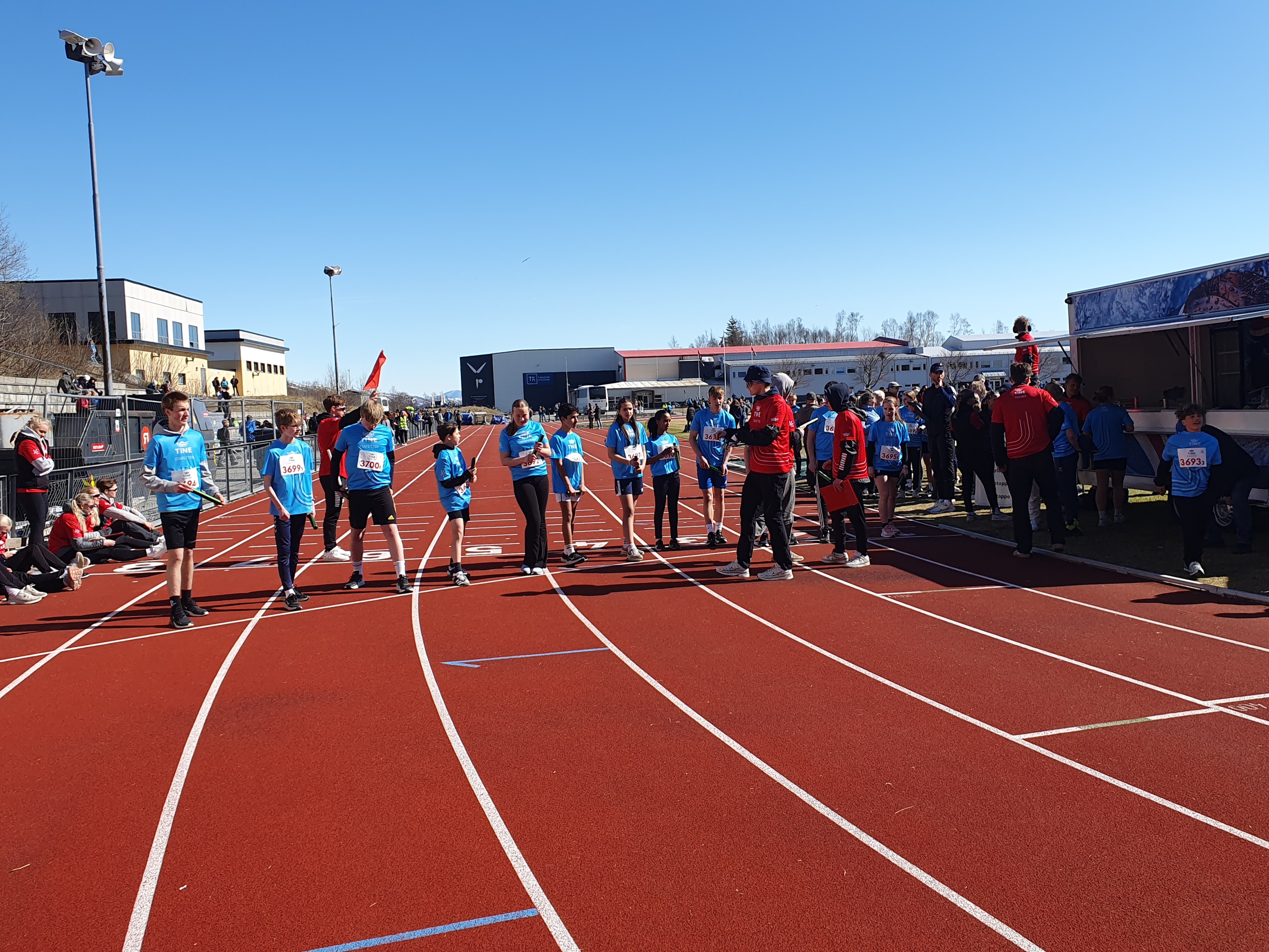 Strålende stafettdag i Mørkvedlia